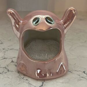 Pink ghost scrubber holder 👻
